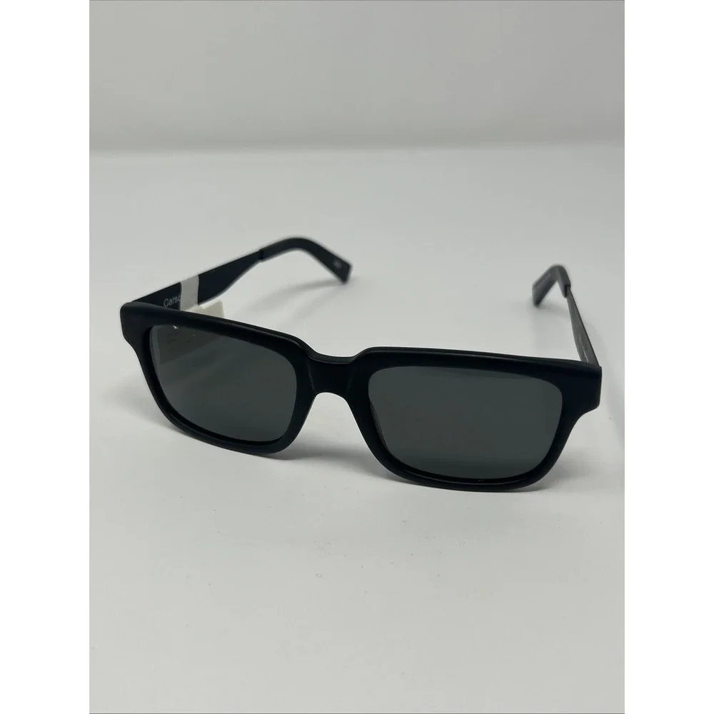 NWT Norman Childs CARSON Sunglasses 51-18-140 MBB Adult Black Frames